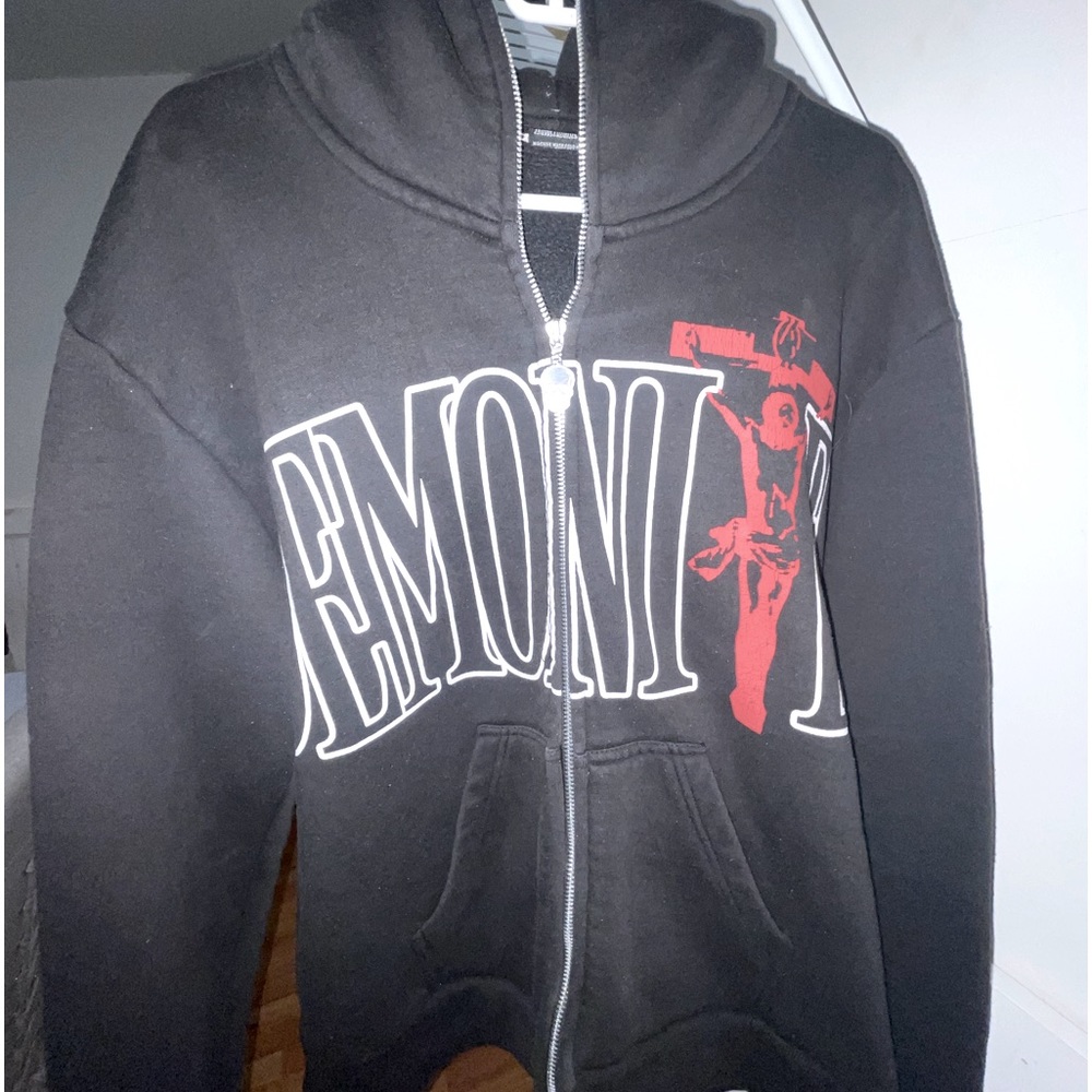 Demonites First Zip Up Sweater